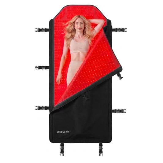 Red Light Therapy Mat Full Body for Pain Relief, Medical-Grade TPU,FSA&HSA Eligible,72"X33" Red Light Therapy Blanket with 2625 Leds Dual-Wave(660& 850Nm) for Muscle Relaxation,Better Sleep&Home Use | 3 Modes,5 Intensity Levels,Timer for Home Wellness